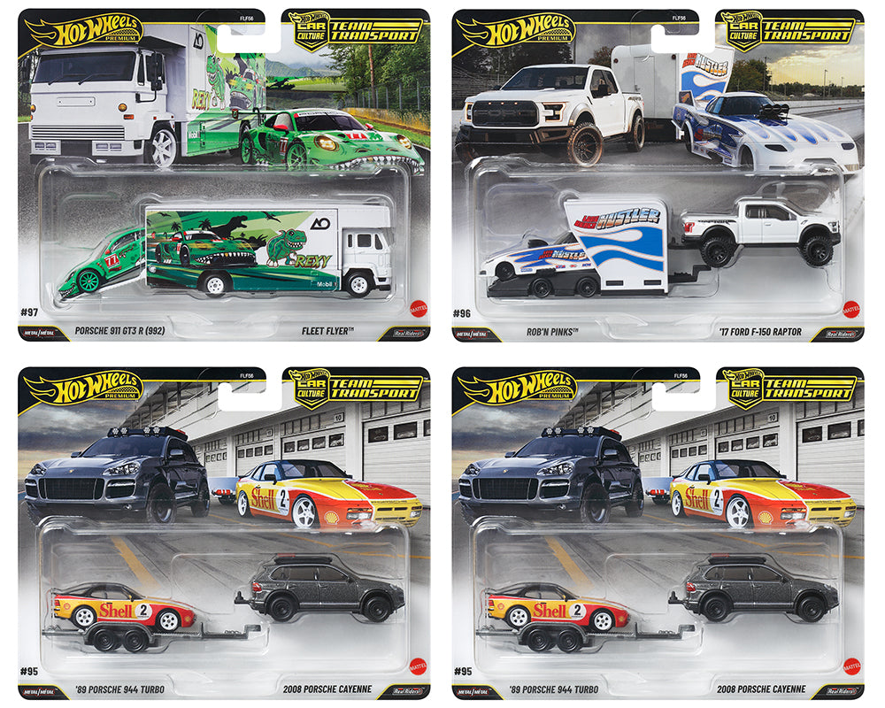 Hot Wheels Team Transport 2026 M Case with Rexy Porsche – Kai's