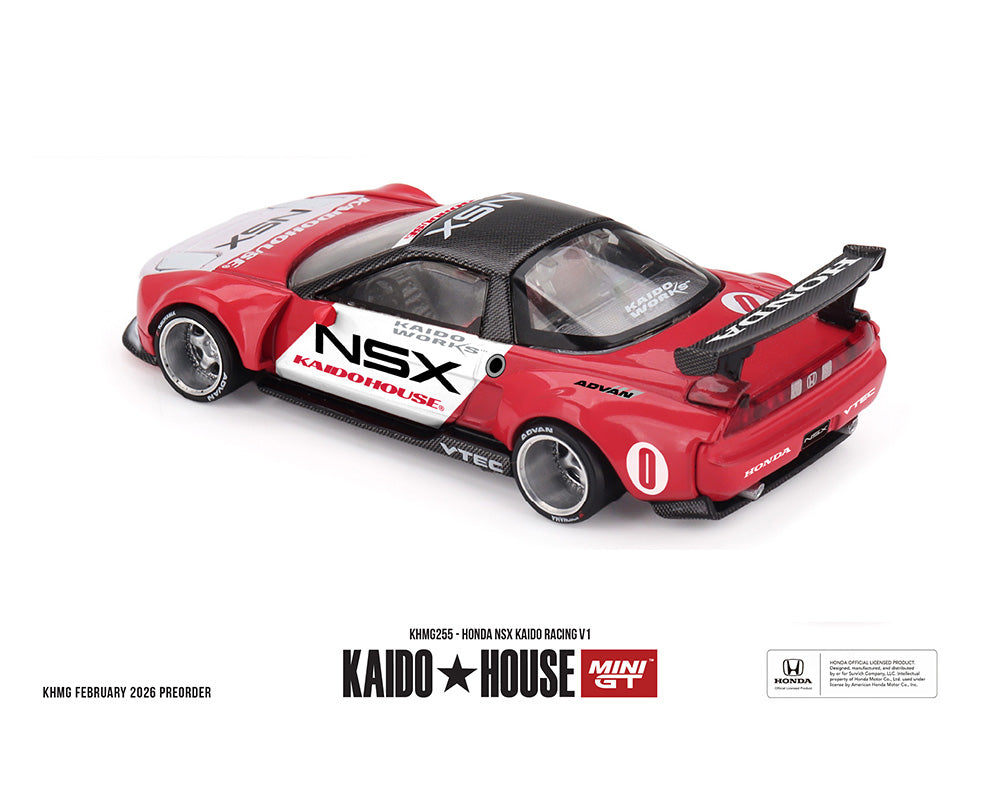 Kaido House Honda NSX Kaido Racing V1 Red White KHMG255 – Kai's