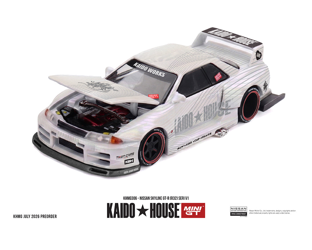 街道ハウス　Nissan Skyline GT-R (R32) 　チェイス Kaido House Nissan Skyline GT-R R32 SERI V1 1:64 – Kai's Kollectibles
